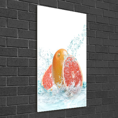 Foto auf glas vertikales Grapefruits