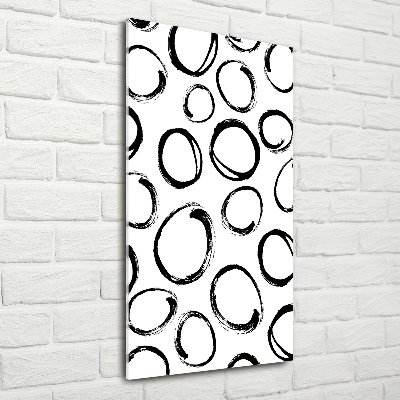 Glasbild vertikales Kolik