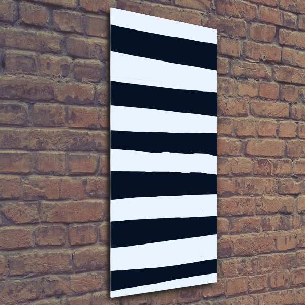 Bild aus glas vertikales Gestreifter Hintergrund