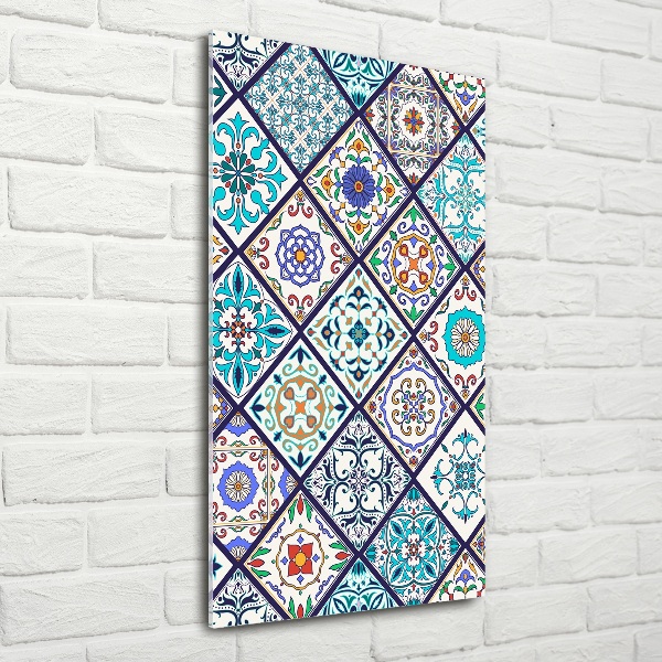 Foto auf glas vertikales Keramikfliesen