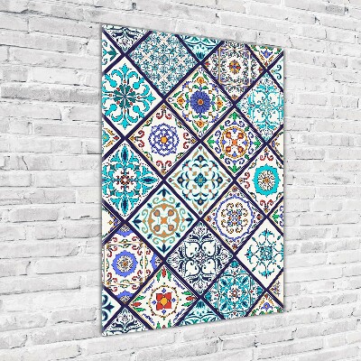 Foto auf glas vertikales Keramikfliesen