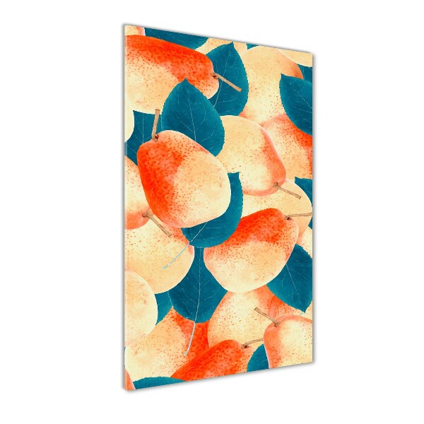 Foto auf glas vertikales Birnen