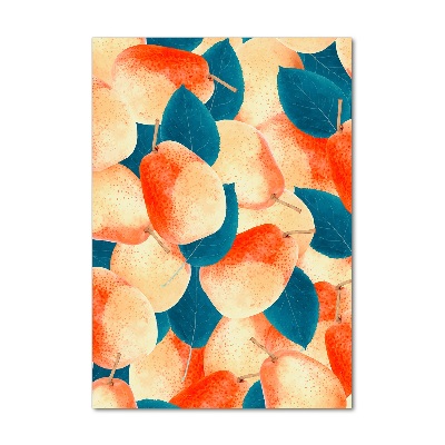 Foto auf glas vertikales Birnen