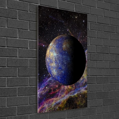 Foto auf glas vertikales Quecksilber