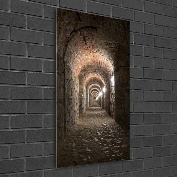 Foto auf glas vertikales Keller