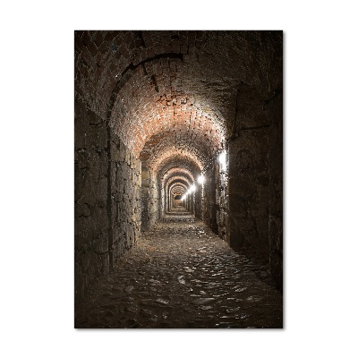 Foto auf glas vertikales Keller