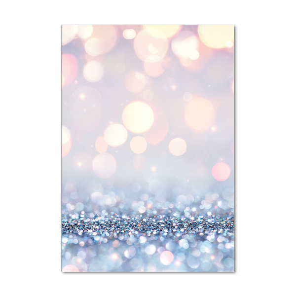 Foto auf glas vertikales Glänzender Hintergrund