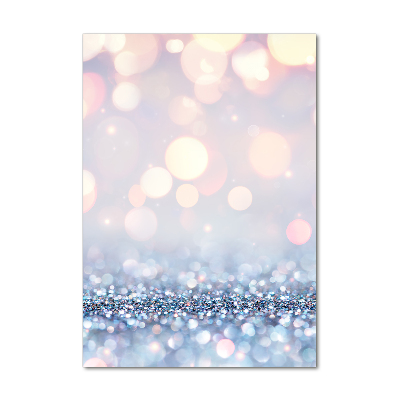 Foto auf glas vertikales Glänzender Hintergrund