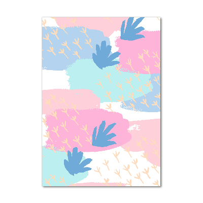 Foto auf glas vertikales Bunte Flecken