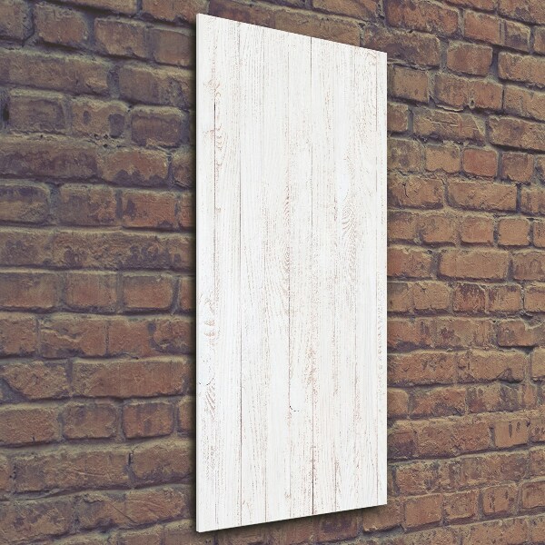 Foto auf glas vertikales Holzhintergrund