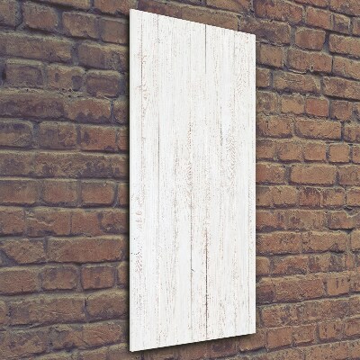 Foto auf glas vertikales Holzhintergrund