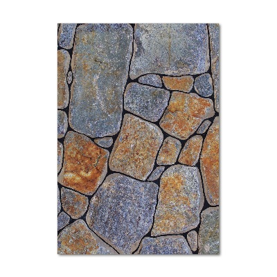 Foto auf glas vertikales Steine ​​im Hintergrund