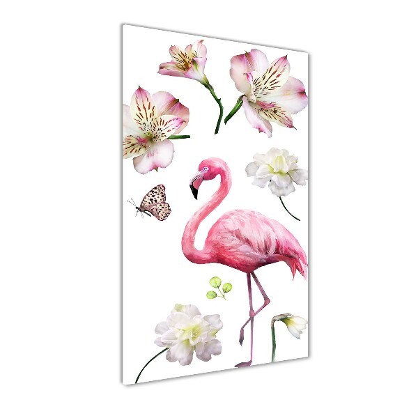 Foto auf glas vertikales Tropische Kollektion