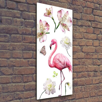 Foto auf glas vertikales Tropische Kollektion