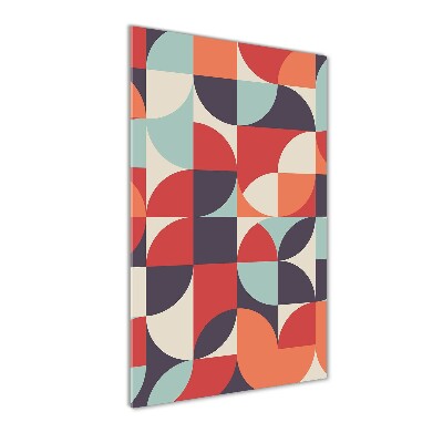 Bild aus glas vertikales Abstrakter Hintergrund