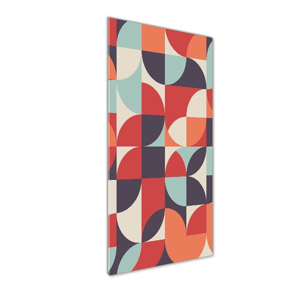 Bild aus glas vertikales Abstrakter Hintergrund