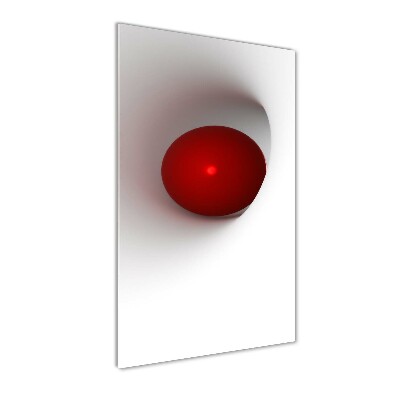 Foto auf glas vertikales Abstrakte Sphäre