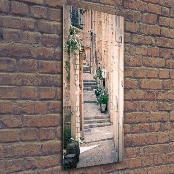Glasbild vertikales Dubrovnik, Kroatien