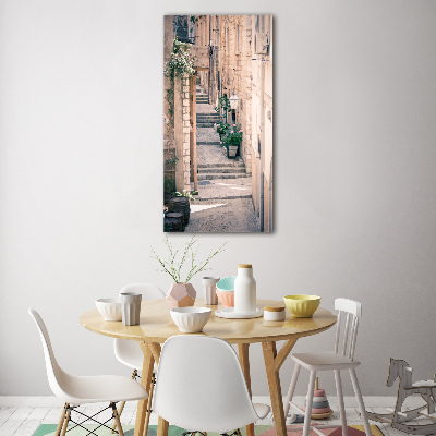 Glasbild vertikales Dubrovnik, Kroatien