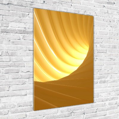 Foto auf glas vertikales Abstrakter Wirbel