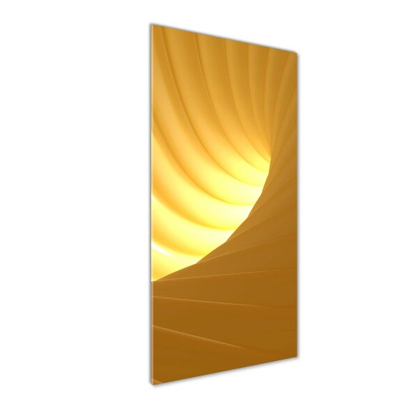 Foto auf glas vertikales Abstrakter Wirbel