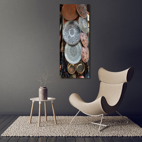 Bild aus glas vertikales Basar in Damaskus