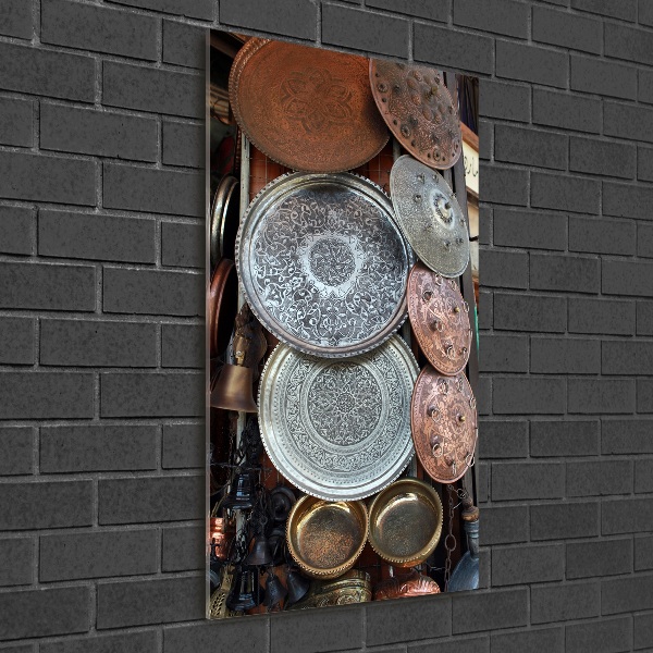 Bild aus glas vertikales Basar in Damaskus