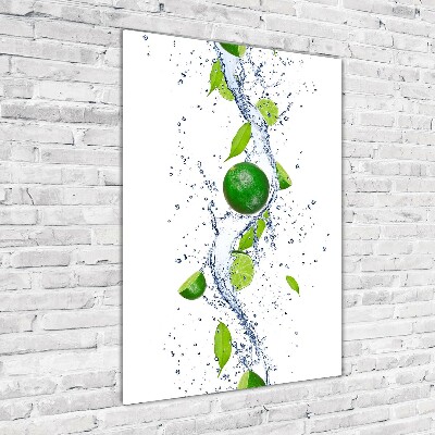 Bild aus glas vertikales Kalk