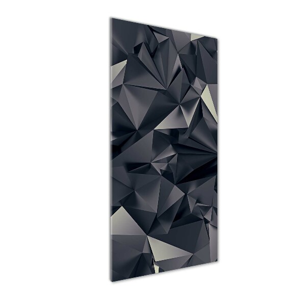 Glasbild vertikales Abstrakter Hintergrund