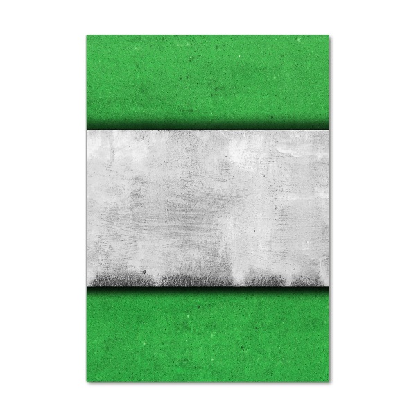 Foto auf glas vertikales Grüne Wand