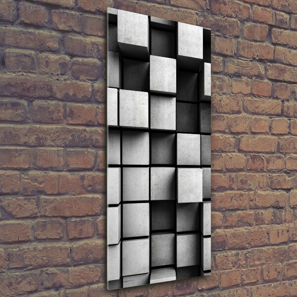 Foto auf glas vertikales Abstraktion