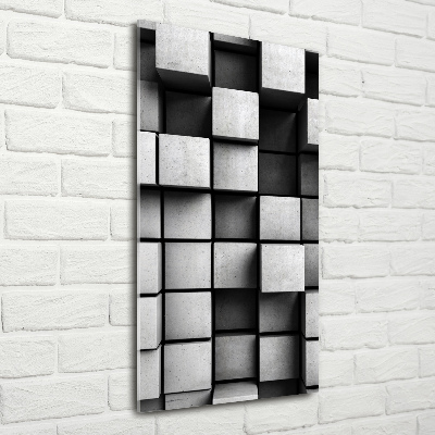 Foto auf glas vertikales Abstraktion