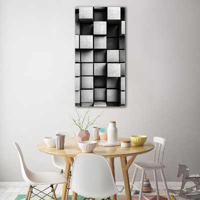 Foto auf glas vertikales Abstraktion