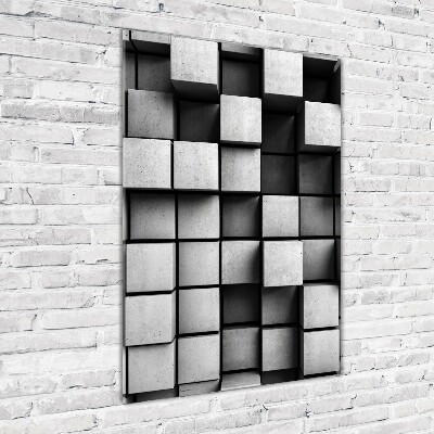 Foto auf glas vertikales Abstraktion