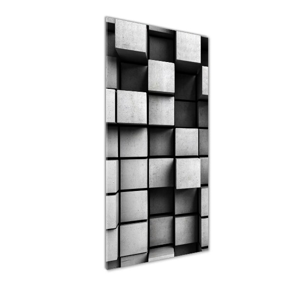 Foto auf glas vertikales Abstraktion