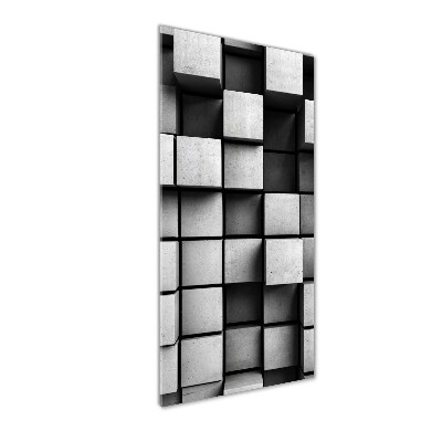 Foto auf glas vertikales Abstraktion