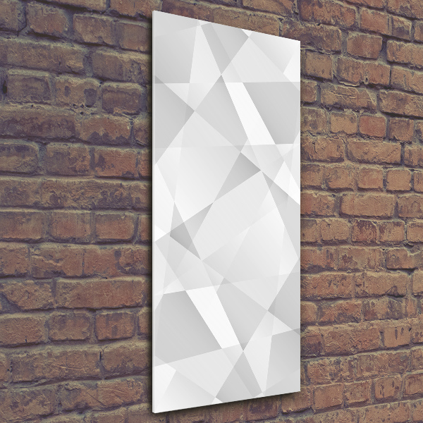 Glasbild vertikales Abstrakter Hintergrund