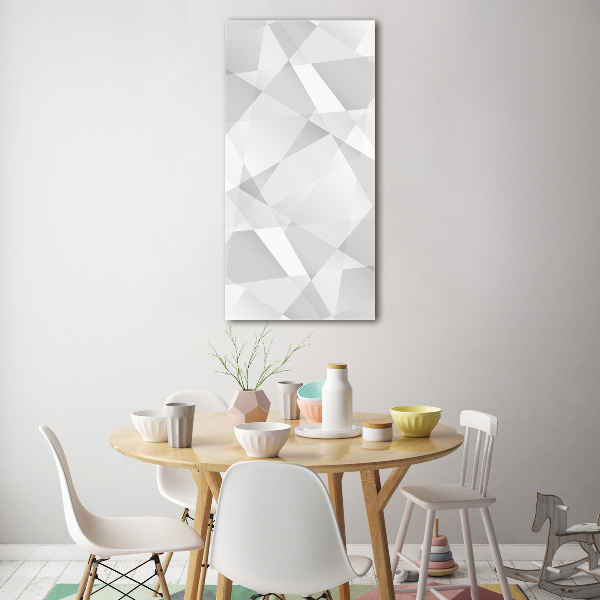 Glasbild vertikales Abstrakter Hintergrund