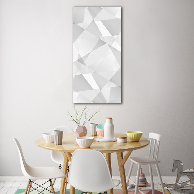 Glasbild vertikales Abstrakter Hintergrund