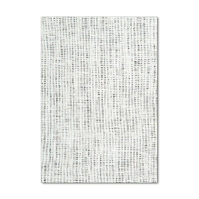 Bild aus glas vertikales Weißes Leinen