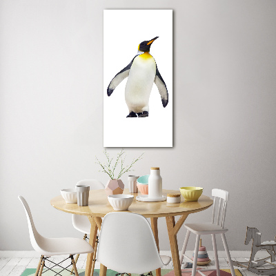 Foto auf glas vertikales Pinguin