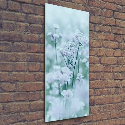 Glasbild vertikales Jochmädchen