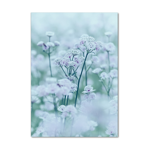 Glasbild vertikales Jochmädchen