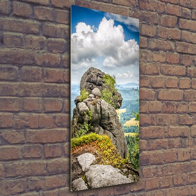 Foto auf glas vertikales Szczeliniec Wielki