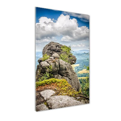 Foto auf glas vertikales Szczeliniec Wielki