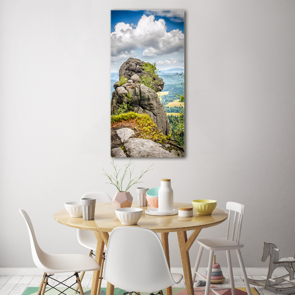 Foto auf glas vertikales Szczeliniec Wielki