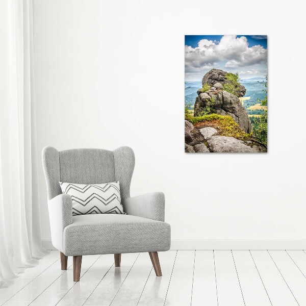 Foto auf glas vertikales Szczeliniec Wielki