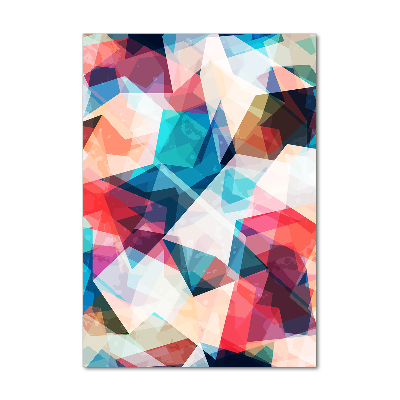 Bild aus glas vertikales Abstraktes Mosaik