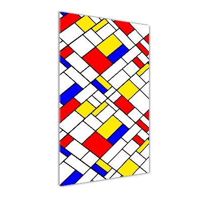 Bild aus glas vertikales Abstraktion