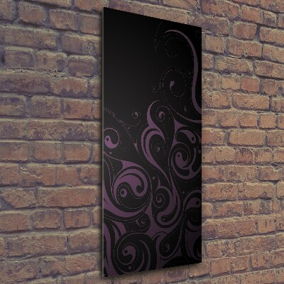 Foto auf glas vertikales Ornamente